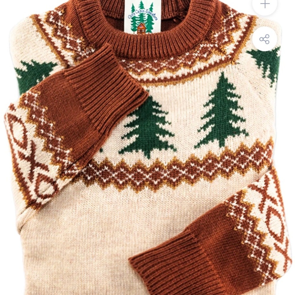 Kiel James Patrick Evergreen Sweater, size Medium NWT